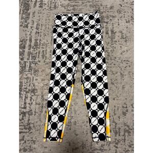 Adidas x Rich Mnisi Love Unites Pride Leggings Black White Yellow Womens XS